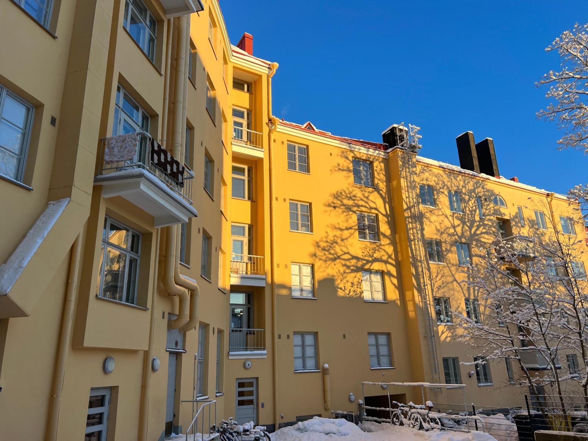 Valoisa & Mukava Koti Vallilassa Helsingfors Exteriör bild